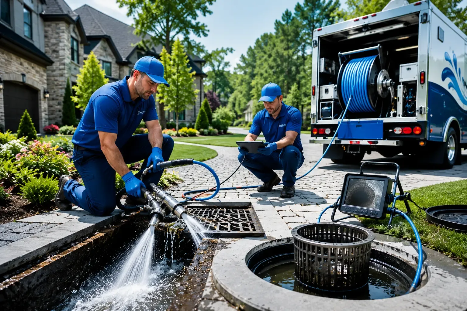 Local outdoor drain cleaning professionals in England, AR